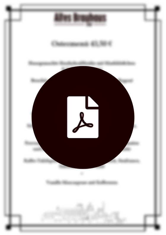 Ostermenü Brauhaus Trier 2026 Ostermenü Brauhaus Trier 2026